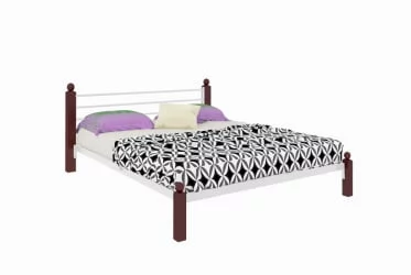 Кровать Милана Lux 1200х2000 Белая