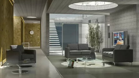 Диван трехместный Актив (3Д) EUROLINE-996