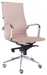 Кресло руководителя Everprof Rio М экокожа Бежевый