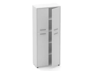Шкаф 4 широкий закрытый, 4 двери Дека 10.19.141 Белый / Deka
