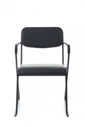 Кресло Nix Plus RCH OMKL-03B Черный/Металл Черный