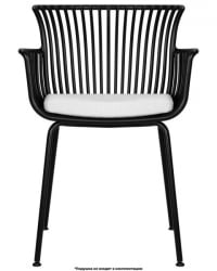 Стул обеденный ДОБРИН РОСС (черный (Б-03) без подушки) 4 шт / DOBRIN ROSS (B-03)