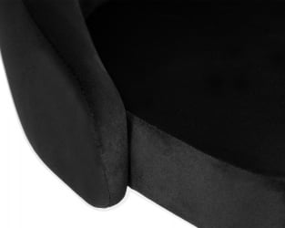 Стул барный DOBRIN JOSEPH BLACK (черный велюр (MJ9-101))