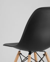 Стул Еамес Стиле ДСВ черный 4 шт. комплект (разборный каркас) / Eames Style DSW
