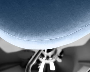 Стул барный DOBRIN MILANA Пудрово-голубой велюр MJ9-74