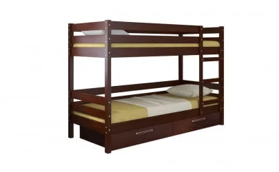 Кровать двухъярусная без основания Джуниор 200х90 Орех