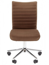Офисное кресло CHAIRMAN 033 велюр Коричневый