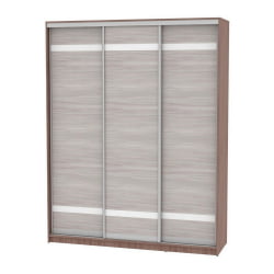 Шкаф-купе B-230х180х60-1(ЯШТ-ЯШС-D9D9D9)