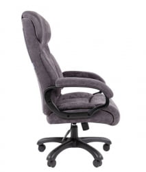 Офисное кресло CХАИРМАН ДОМ (Хоме) 401 Темно-серый / CHAIRMAN (Home)