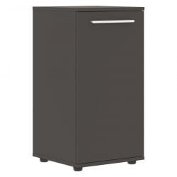 Шкаф колонка с глухой малой дверью ЕДИС ЕЛCС 42.1 Мокко Белый Мокко / EDIS ELCS