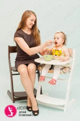 Детский стул из фанеры Усура Белый