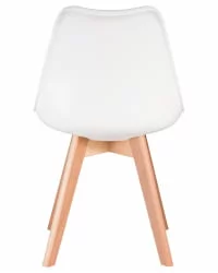 Стул обеденный DOBRIN JERRY SOFT Белый W-02