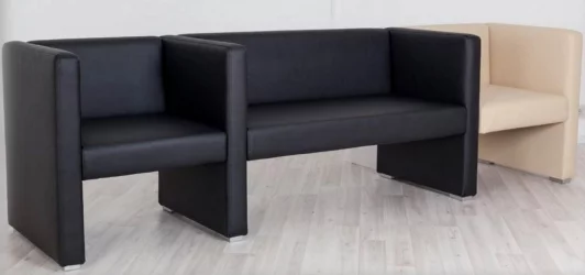 Кресло Бриф экокожа Чёрный