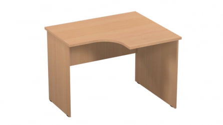 Стол компьютерный угловой Р.РС-12 (правый) Крафт белый