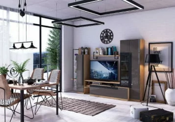 Тумба ТВ Кёльн ЛД.674.010.000 Дуб Золотой/Антрацит