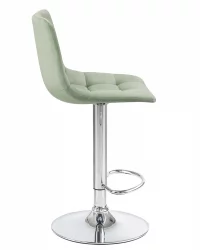 Стул барный DOBRIN TAILOR Пудрово-мятный велюр MJ9-87