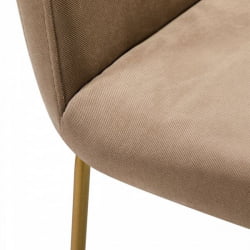 Кресло Бар Oscar Б Diag beige/Линк золото