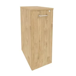 Тумба высокая выдвижная приставная / опорная ONIX O.VTPO-7 Тиквуд Светлый