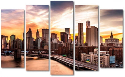 Модульная картина Toplight хсм TL-PM0006