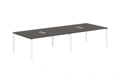 Бенч-система 4-местная EDIS EUWST 3513 Мокко Белый