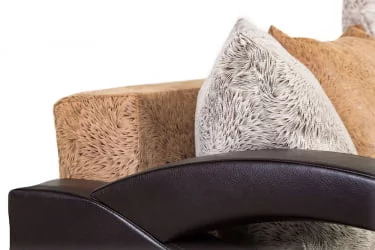 Диван прямой Юпитер БД Вольф Бежевый