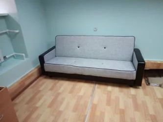 Детский диван Престиж Рогожка B1 Лаки блэк