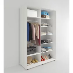 Шкаф-купе Акцент-Вера ДР 1200х600 Выбеленное дерево