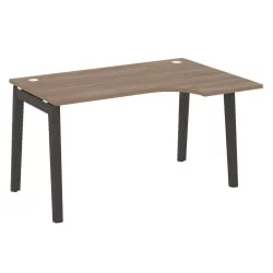 Стол эргономичный правый ONIX WOOD OW.SA-2(R) Дуб Аризона/Темный