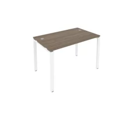 Стол письменный METAL SYSTEM Б.СП-2 Вяз/Белый