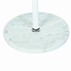 Вешалка-стойка BRABIX CR-1906 на мраморном диске Белый