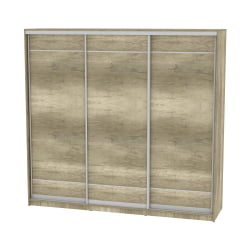 Шкаф-купе B-230х235х60-3(ДКМ-D7D7D7)