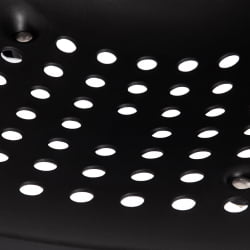 Стул SKALBERG (mod. C-084-A) металл/пластик, 46 х 56 х 79 см, Black (черный) / Chrome (хром)