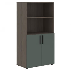 Шкаф с 1 комплектом глухих малых дверей VELION VMCS 80.5 Нефрит Дуб