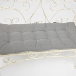 Скамья Secret de Maison BEAUJOLAIS + подушка (mod. PL08-8574) металл, 136х46х96см, белый антик (antique white)