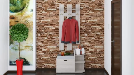 Прихожая Ясень Шимо темный_78488