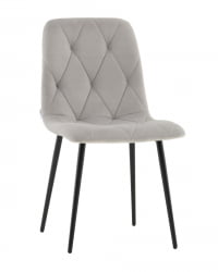 Стул Одди Diamond С велюр светло-серый