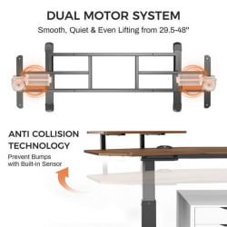 Геймерский стол Eureka ERK-ED71-WN