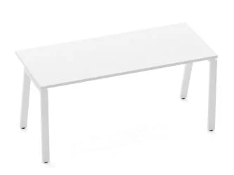 Стол прямой Дека Л-обр. каркас 73.07.16 Белый / Deka