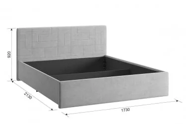 Кровать 1.6 Лора-2 KM1.6-09.2.2076 Топаз