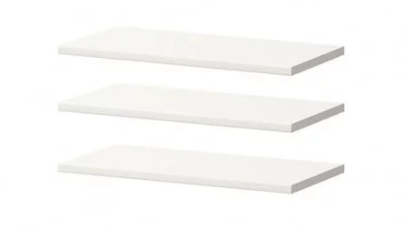 Полки для шкафа Лючия 33.01 Белые