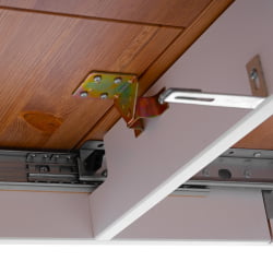 Стол Соната Люкс раздвижной/Sonata Lux extension table массив сосны, антик/белый, 120-(150)х75х73 см