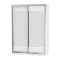 Шкаф-купе B-220х160х60-2(Белый-D10D10)