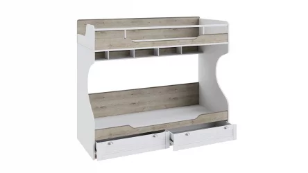 Двухъярусная кровать (без лестницы) Ривьера ТД-241.11.01