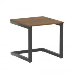 Журнальный стол HOME OFFICE VR.SP-2-58.G Орех Гварнери/Антрацит металл