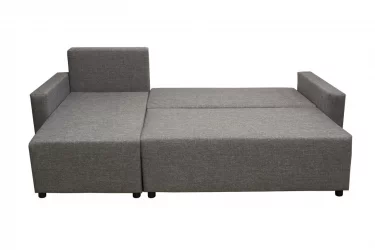 Угловой диван Sherry (3 категория) с механизмом подъема оттоманки Визит 118-Нео Латте