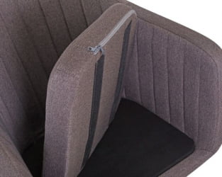 Набор 2 шт Кресло-качалка DOBRIN KIARA (серая ткань (LAR-106D-26)) 2 шт