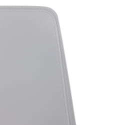 Стул GENIUS (mod 75) металл/пластик, 46x56x84cм, серый/ножки хром