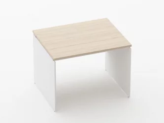 Стол прямой Deka ЛДСП каркас 75.08.10 Туя/Белый