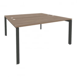 Рабочая станция на П-образном м/к ONIX O.MP-D.RS-2.4.8 Дуб Аризона/Антрацит