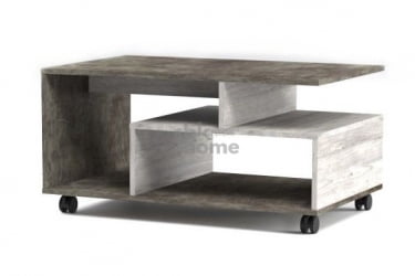 Стол журнальный №2, Честер (900*550*450) Риббек серый, 60505 